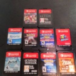Selling Nintendo Switch Games ( Individual )