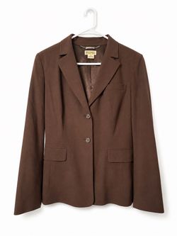 Michael Kors Brown Blazer Jacket
