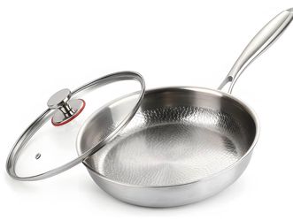 Titanium frying wok 12”