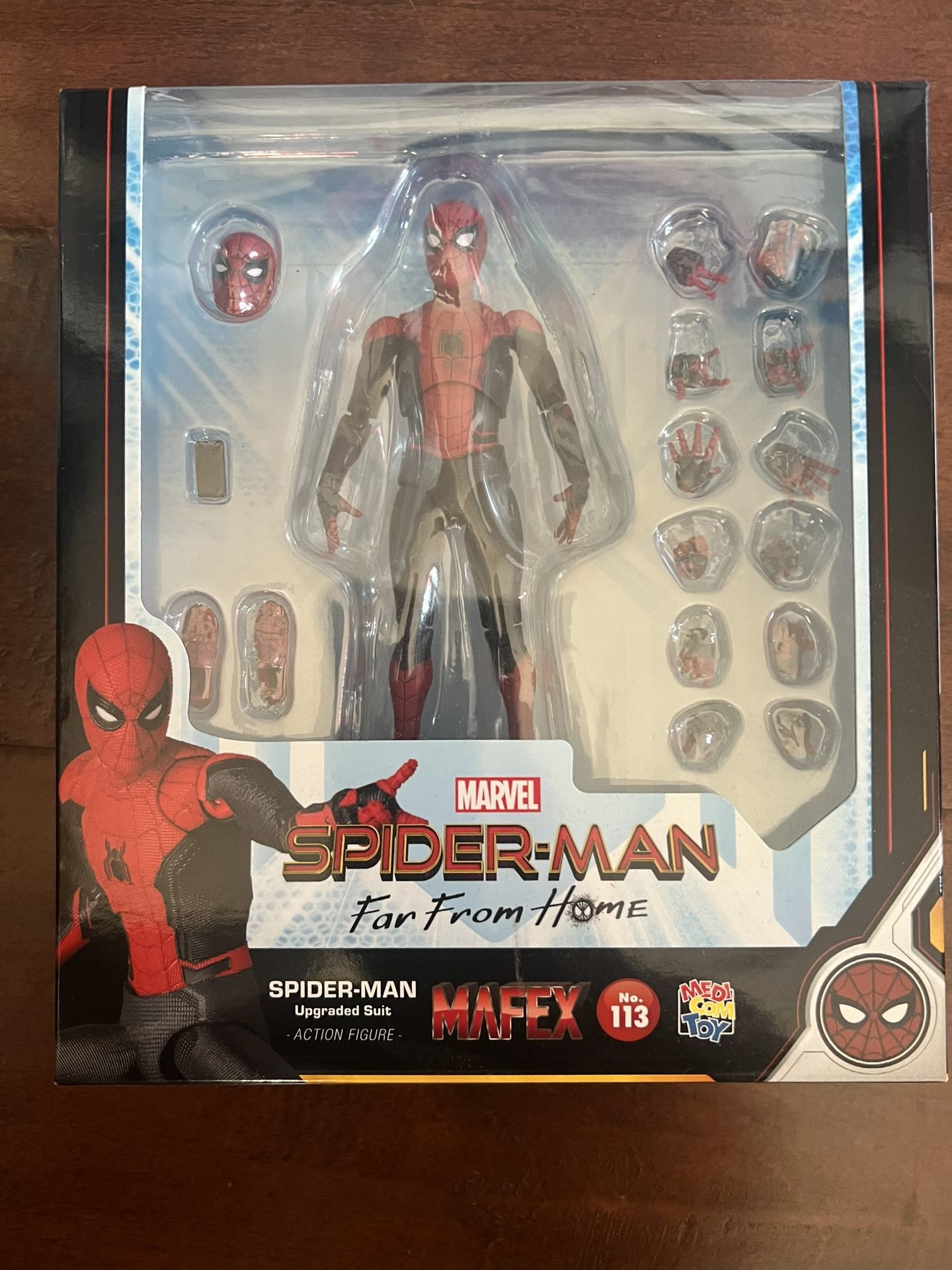 MAFEX Spider-Man #113 (Far From Home – Upgraded Suit)