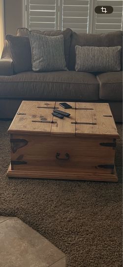 Rustic coffee table