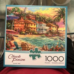 Buffalo Games Island Time 1000 Pcs Jigsaw Puzzle by Chuck Pinson