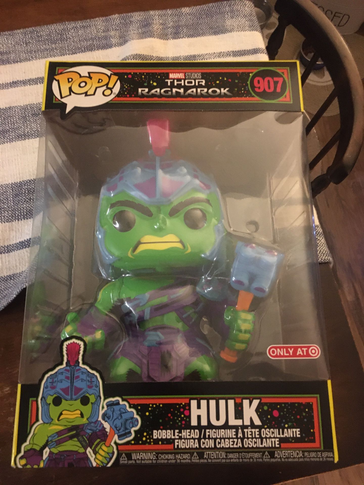 Blacklight  Hulk Thor Ragnarock  Funko Pop