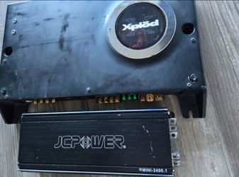 JC POWER AMP $75 + SONY AMP