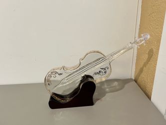 Violin Whiskey/Wine Decanter With Holder… $95
