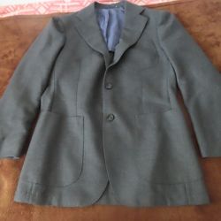 SuitSupply Havana Pleated Pure Wool Slim Fit Jacket grey US 36