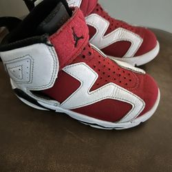 AIR JORDAN 6 RETRO (TODDLER) SIZE 9c