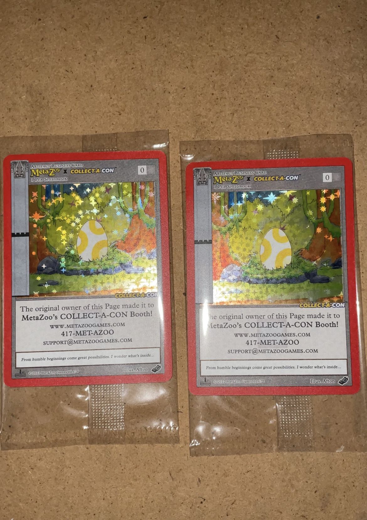 Metazoo Packs And Cards Exclusives From Collect-a-con