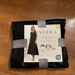 Woman’s New Serra Sequin Skirt Shipping Available 