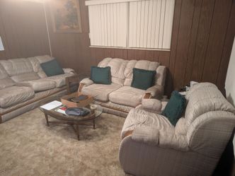 Free Living room set and kitchen set