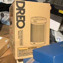 DREO Space Heater, Portable Electric Heaters for Indoor Use with Thermostat and Remote, 2024 Upgraded, Digital Display, 12H Timer, 5 Mode, 1500W PTC C