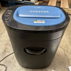 Used * Royal 1216X Crosscut Home Office 12 Sheet Paper Shredder Machine, Black  