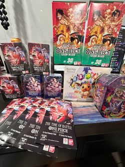 One Piece & Pokemon for trade or sale