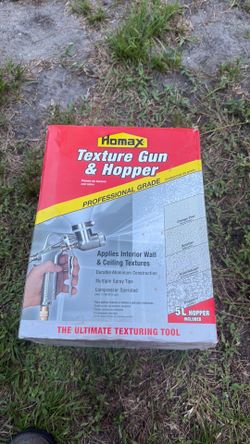 Texture gun and hopper