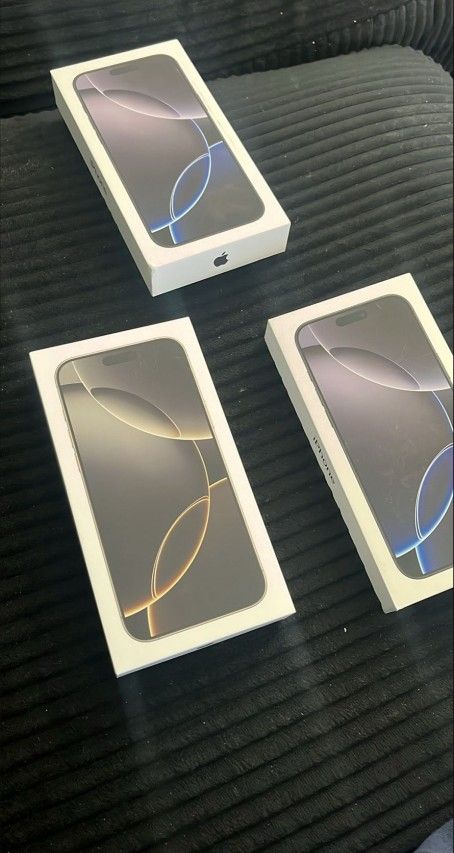 iPhone 16 pro max (unlocked) shipping available