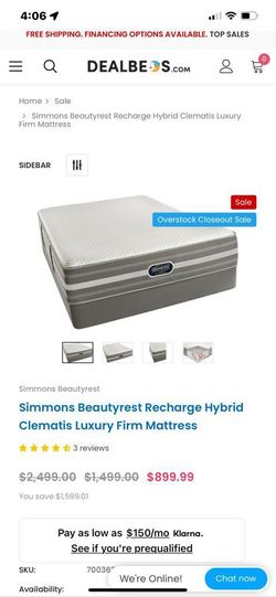 Queen Mattress With Box