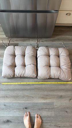 New outdoor patio chair cushions