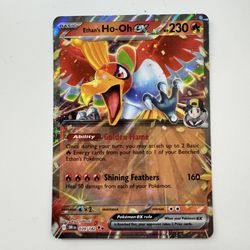 Ethan's Ho-Oh ex Double Rare Holo 039/182 Destined Rivals Pokemon Card Game TCG