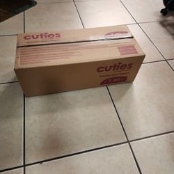 Cuties Size 7 Diapers  $45 For A Box 80 Inside 