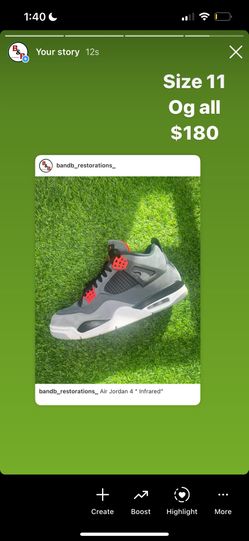 Air Jordan 4 Infrared 