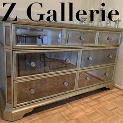Z Gallerie Borghese Mirrored Buffet Dresser 