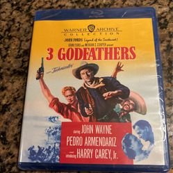 3 Godfathers Movie Starring: John Wayne, Pedro Hernandez  & Harry Carey Jr. WB Archive Collection 