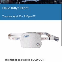 Dodgers Hello Kitty Bag 
