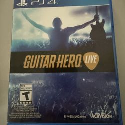 Guitar Hero Live PS4