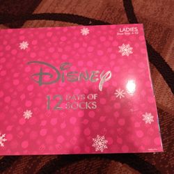 Women's Disney 12 Days Of Socks $20