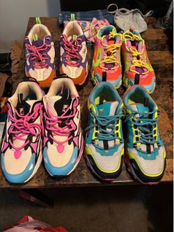 Women’s size 8 1/2 gently worn like new all.  $50