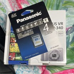 Camera And 4GB Memory Card 