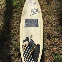 Cole 5’8 surfboard 