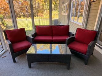 La-Z-Boy Seabrook 4-Piece Outdoor Wicker Patio Set