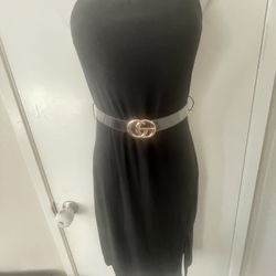 Size Large Midi Black Dress