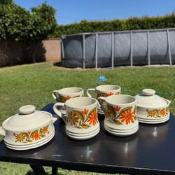 Vintage Capri Stoneware set