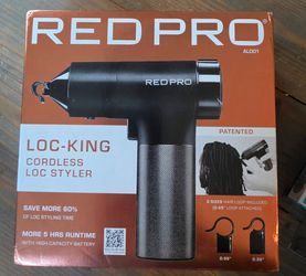 Red Pro Loc-King Cordless Loc Styler ALD01