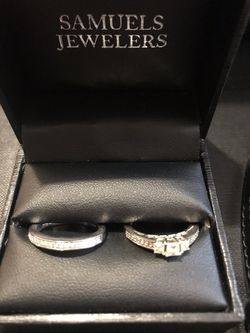 Wedding ring and wedding band