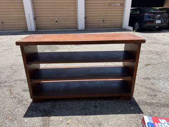 Solid wood shelf