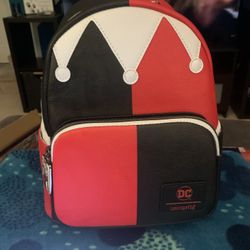 Loungefly DC Harley Quinn GameStop Exclusive 30th Anniversary NWT