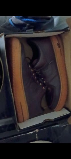 Dark maroon AF1