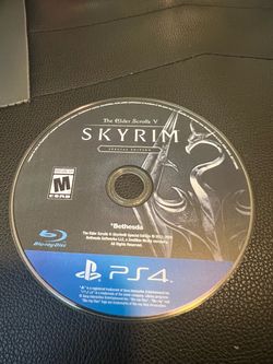 Skyrim Special Edition PS4 Game Disc only