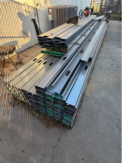 50. 3 5/8”x17’x2 1/4” flange 16 gauge steel studs