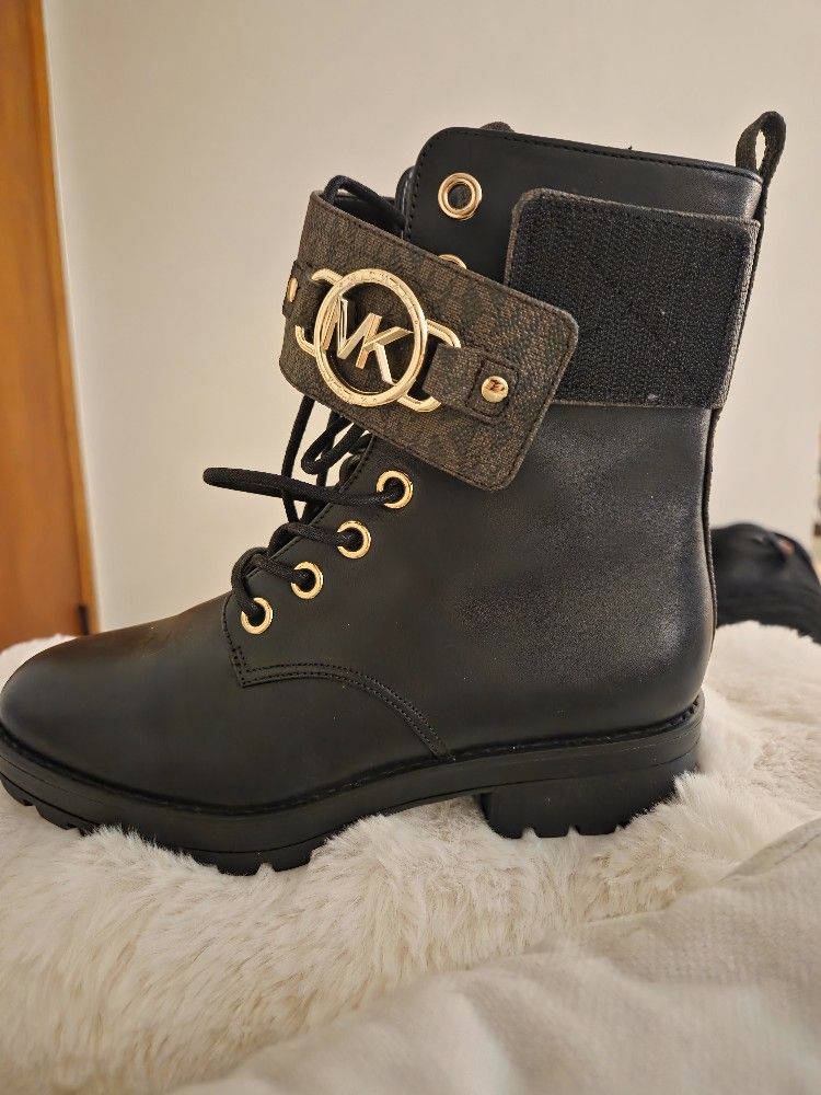 Mk Leather Boots