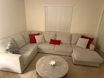 Like New Grey Sectional