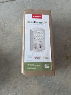 Silver Kwikset Door lock