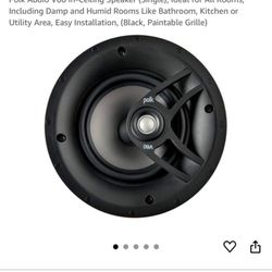 Polk Audio V60 in-Ceiling Speaker (Single), Ideal for All Rooms