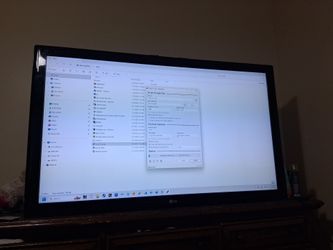 55 in TV LG