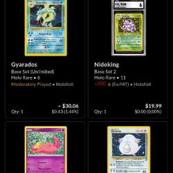 Pokemon Cards