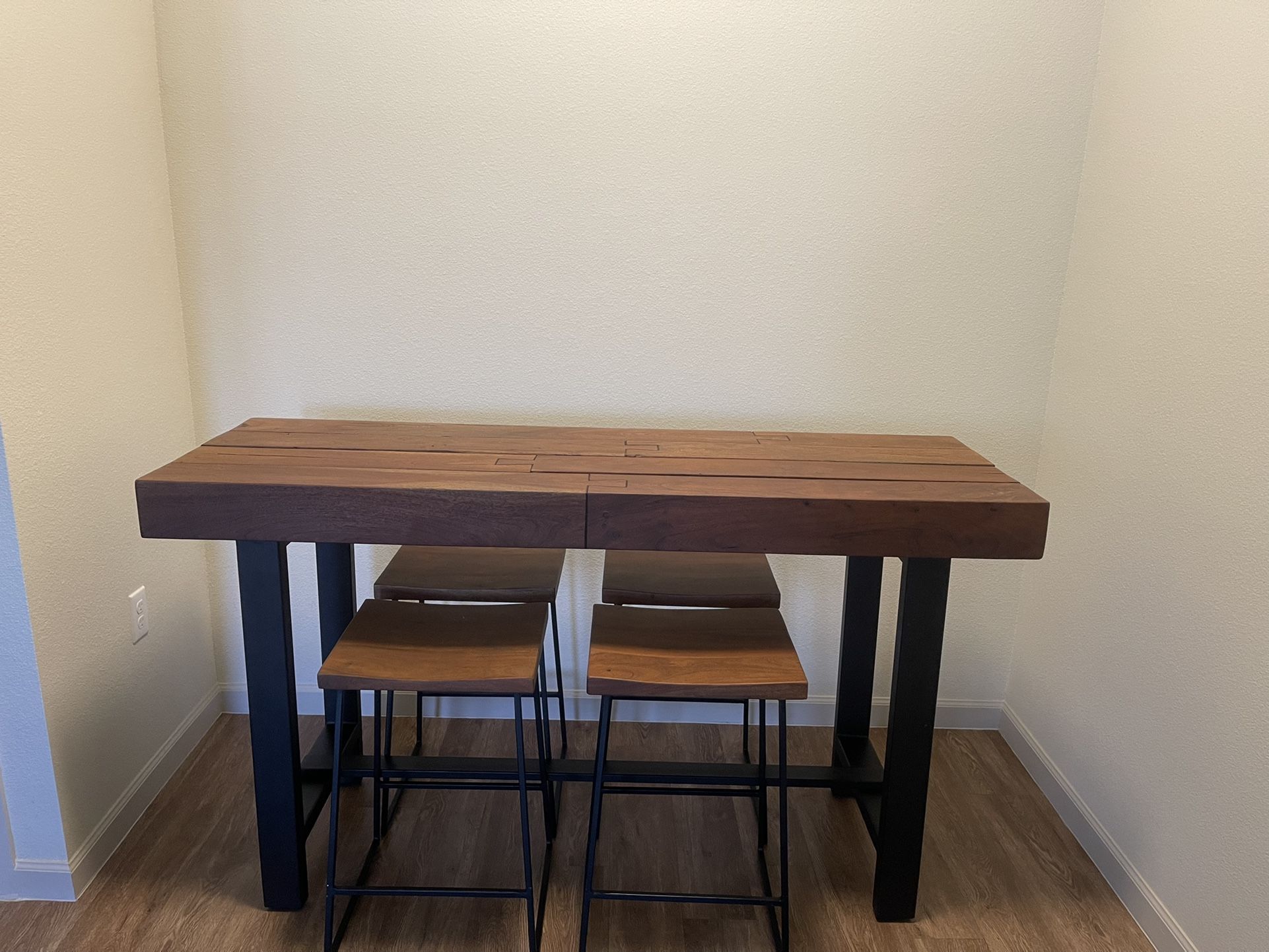 Acacia Wood Dining Table