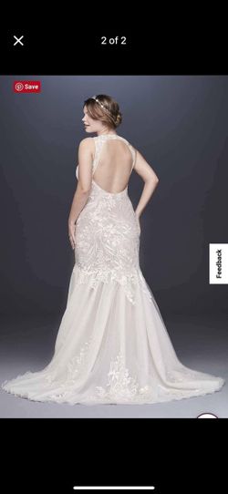 David’s Bridal Mermaid Wedding Dress